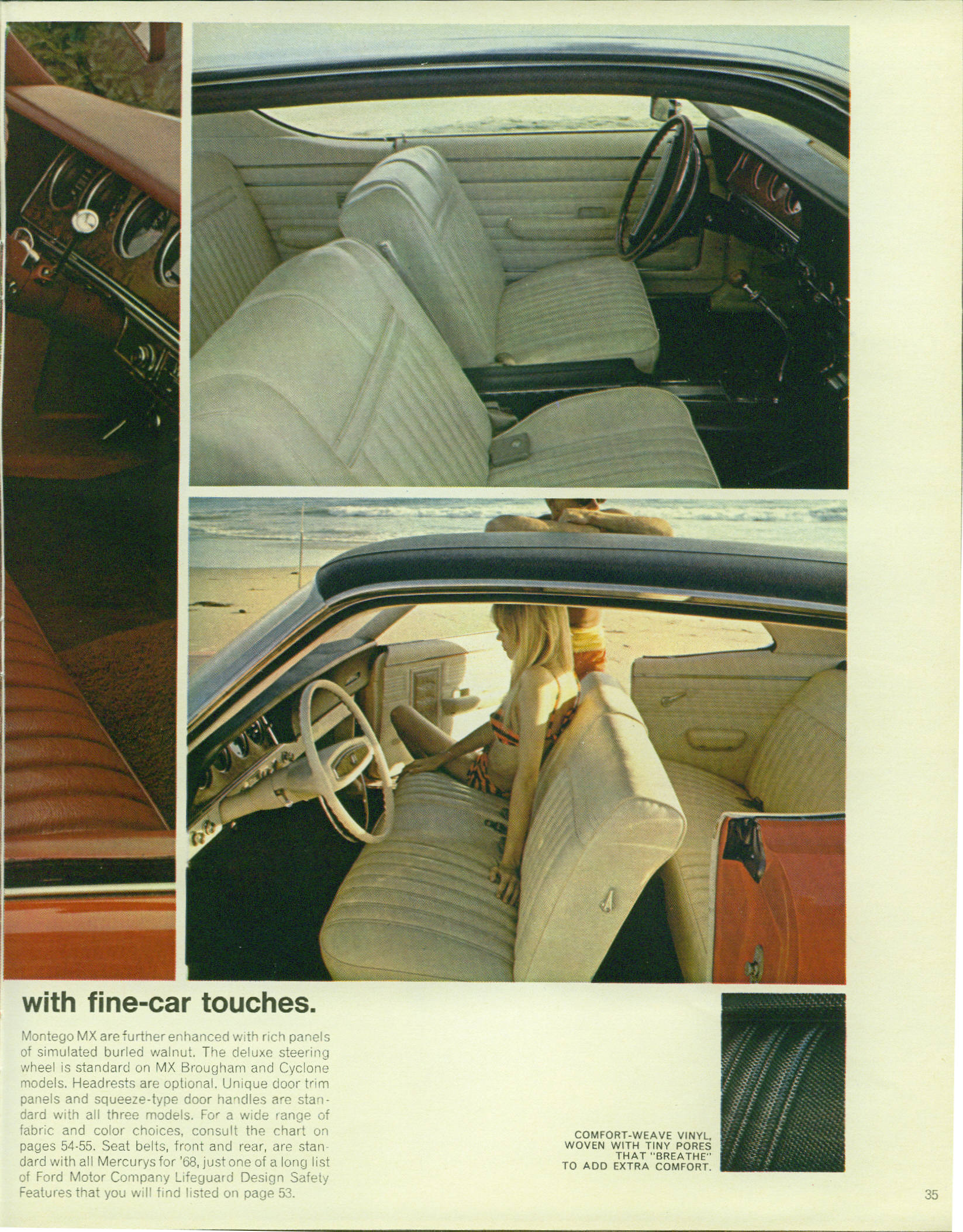 1968 Mercury Brochure Page 5